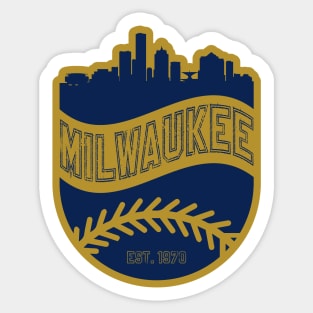 Milwaukee Baseball 01 Sticker